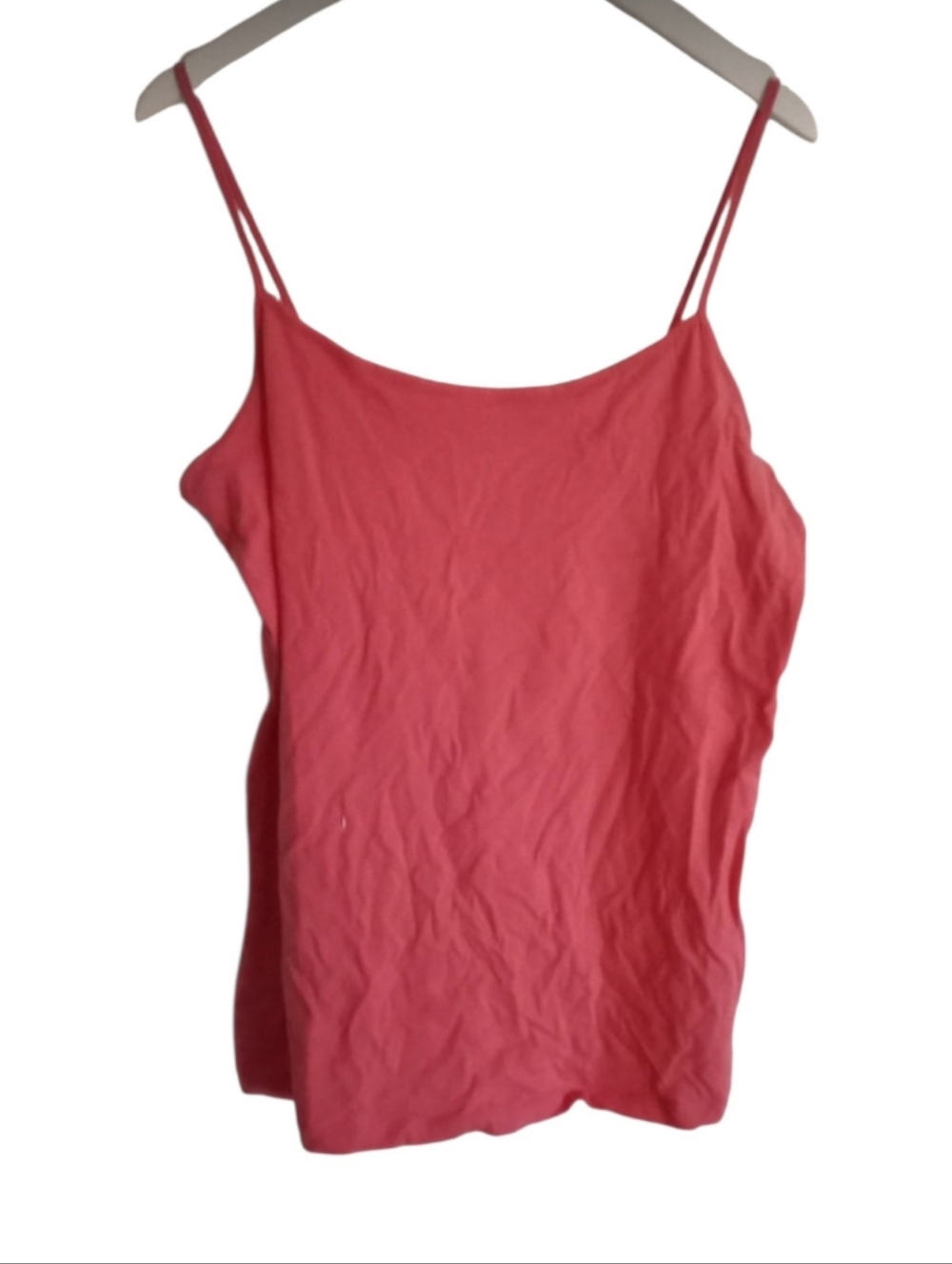 No Boundaries Women's Coral Pink Spaghetti Strap Camisole Top -Size: XXL